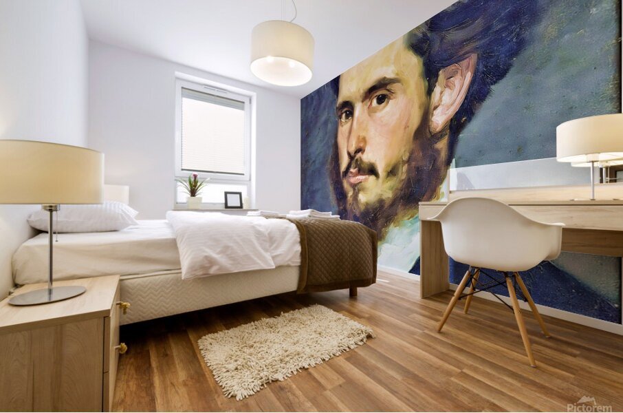 Carolus Duran Portrait de Claude Monet Mural print