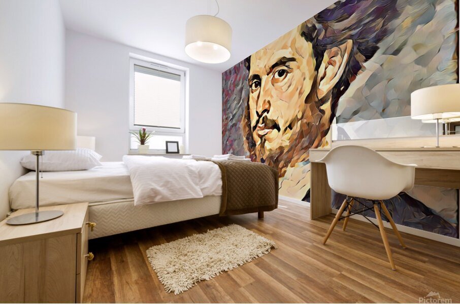 Carolus Duran Portrait de Claude Monet oil2 Mural print