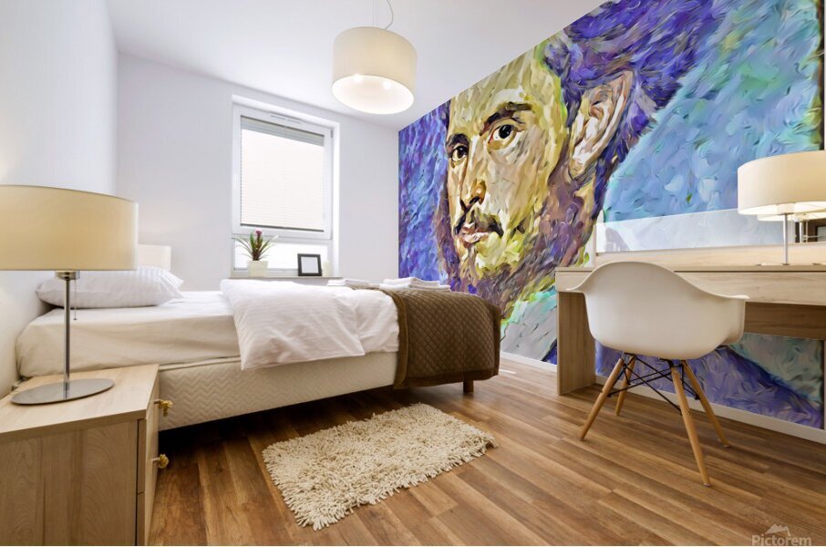 Carolus Duran Portrait de Claude Monet imp Mural print