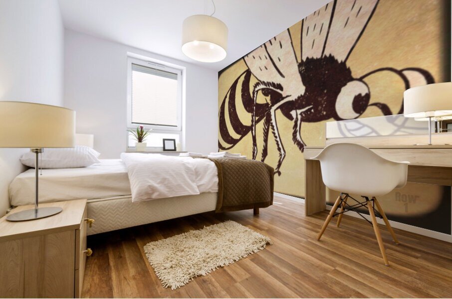 1938 georgia tech art viewfinder slide remix Mural print