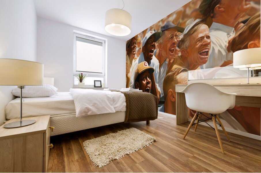 Loving the Game  Mural print