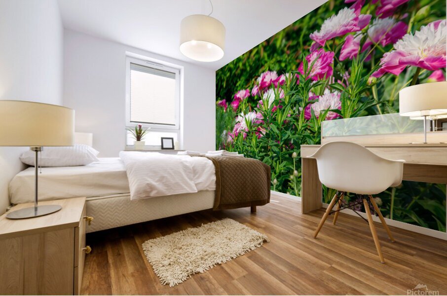 Peonies are Always in Style Mural print