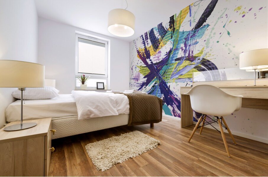Colorful Madness Mural print