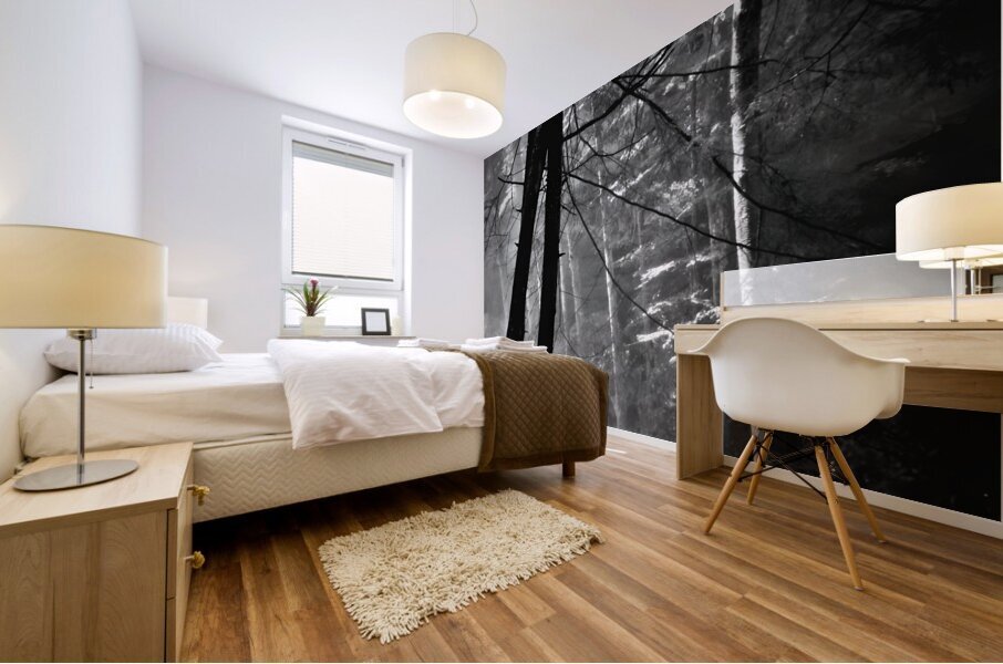 Forest Light Mural print