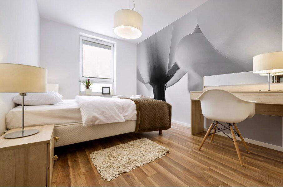 Ethereal Flower Mural print