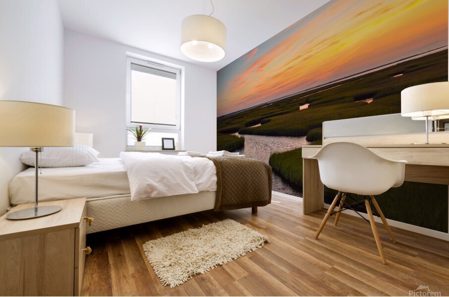 11 Sunset on Grays Beach Mural print