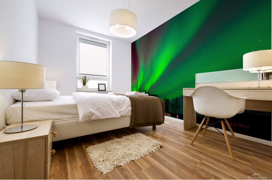 Reds yellows greens oh my Mural print