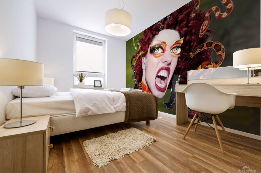 HEAD OF MEDUSA Mural print