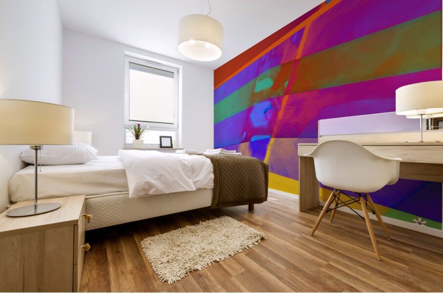 FINISH LINE  Mural print