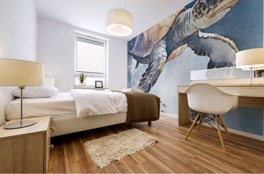 Sea Turtle - Florida Mural print