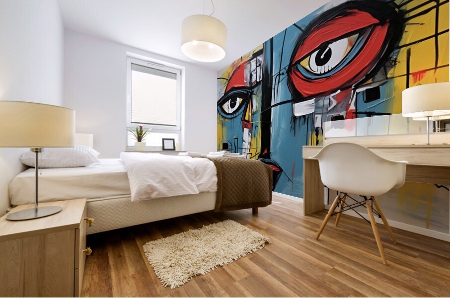 creatures 13 Mural print