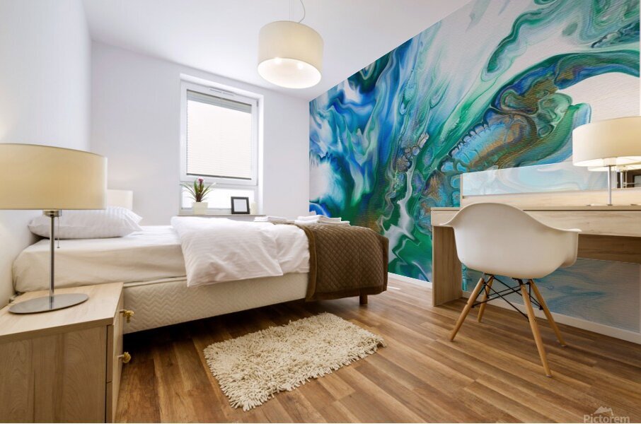 Come to the Water Mural print