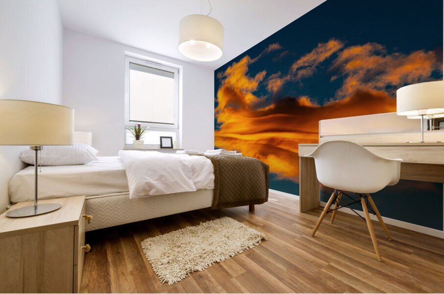 Aladdins Lamp Mural print