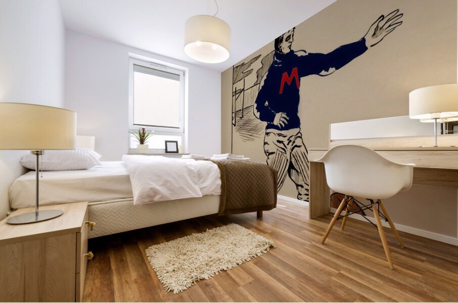 Early 1900s Ole Miss Football Art Mural print