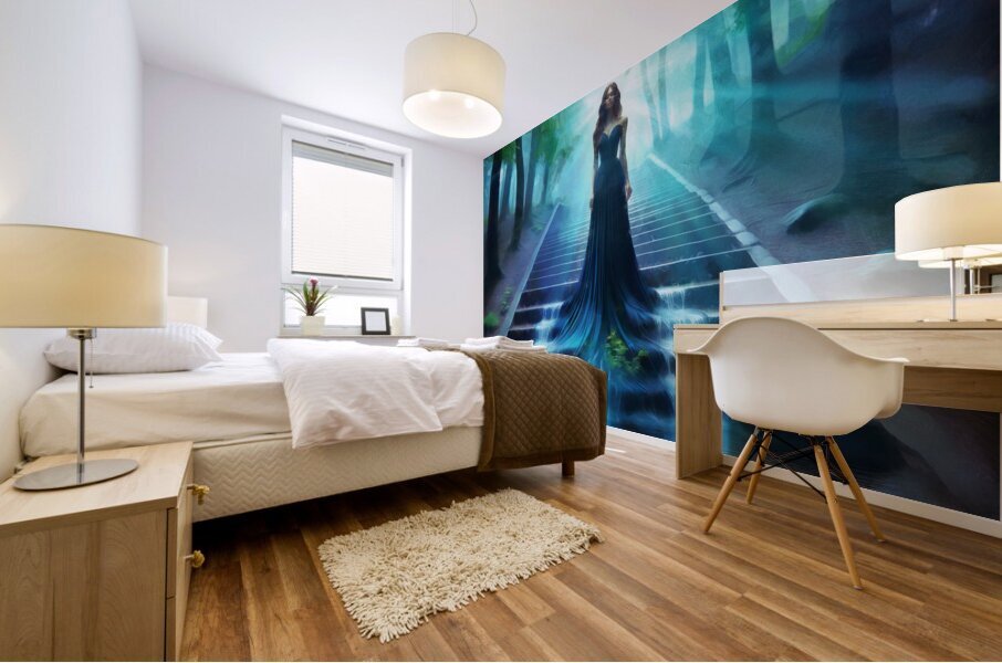 Surrendering Mural print