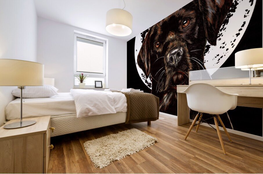 Labrador Mural print