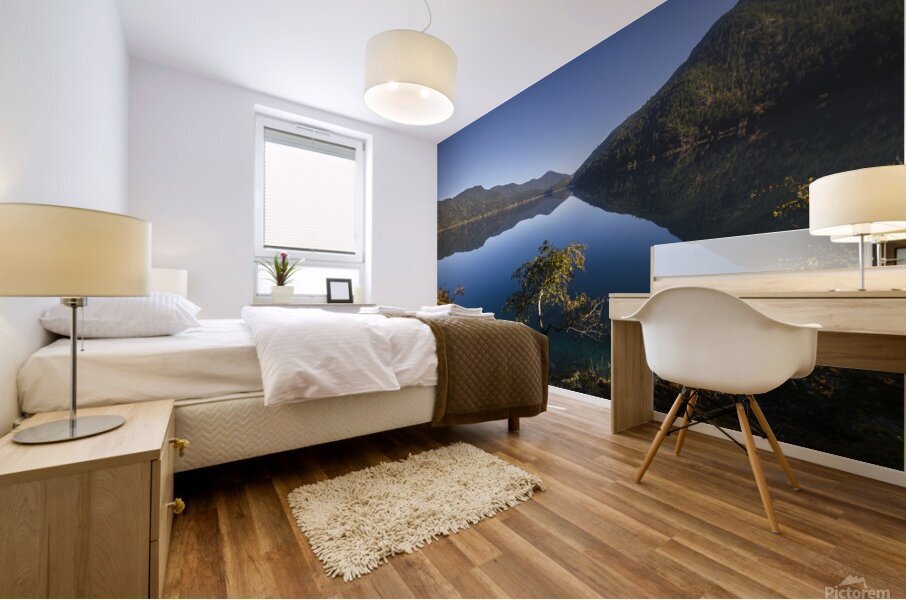 Lake Crescent Mural print