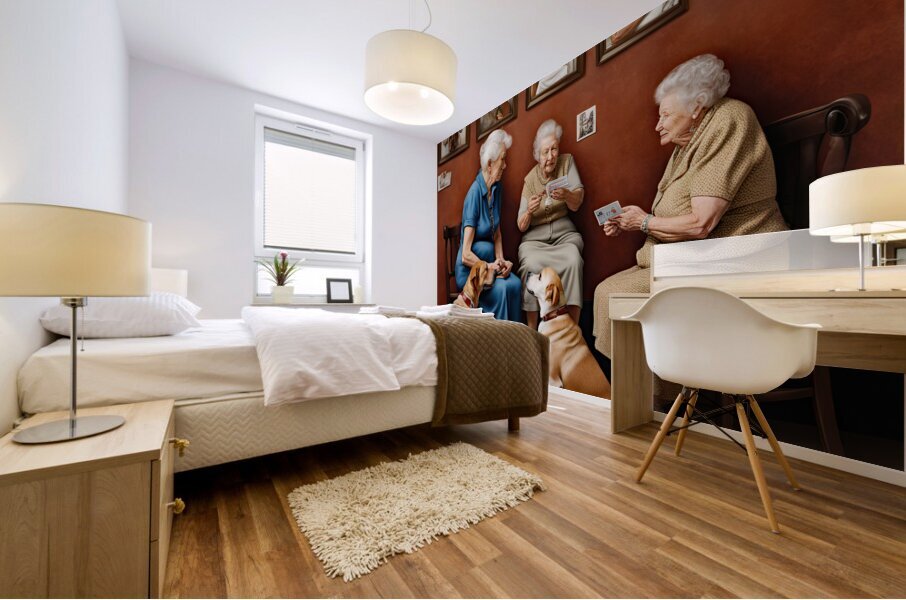 HALL OF FRAMES Mural print