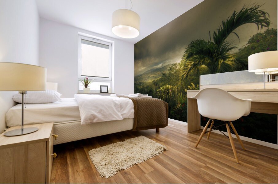 Costa Rica San Ramon Mountain Vista Mural print