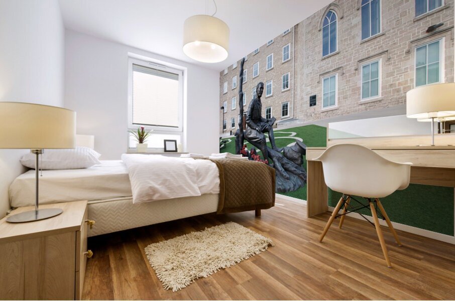 In Flanders Fields By John McCrae Mural print