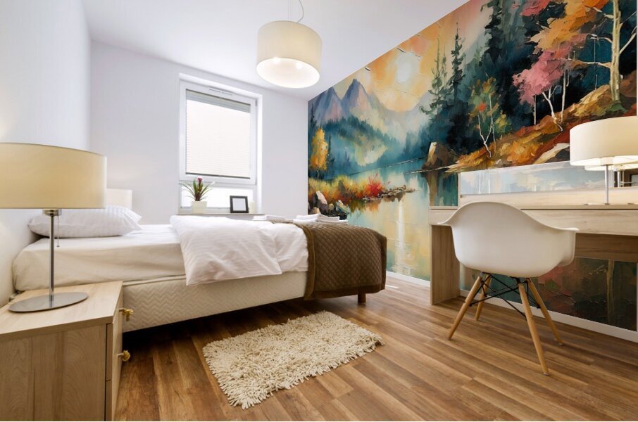 Best Time of Day Mural print