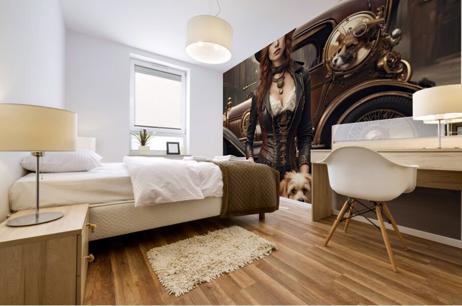 STEAMPUNK 17  Mural print