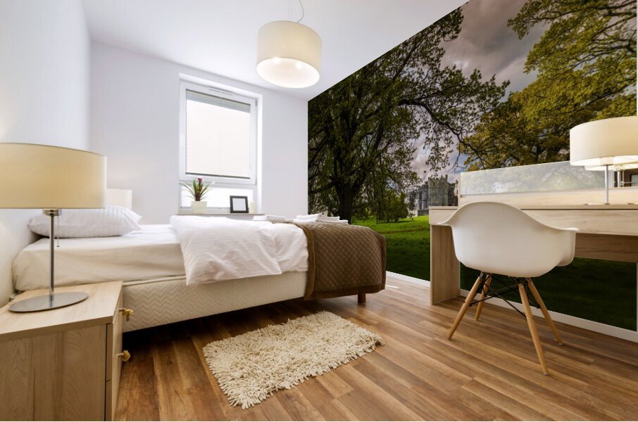 Raby Castle Elegance: An Ultra High-Resolution Journey Through Centuries Mural print