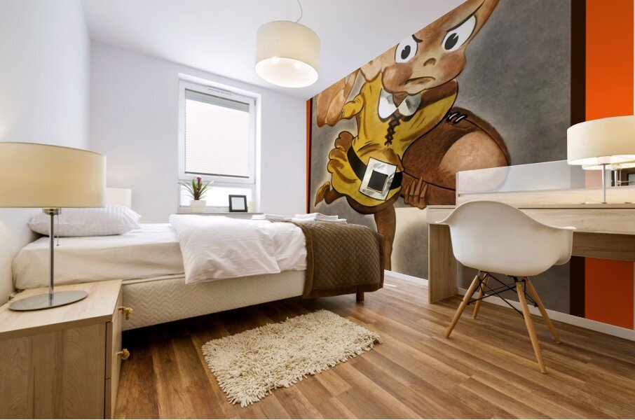 1946 Cleveland Browns Art  Mural print