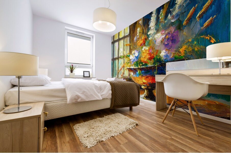 A Welcome for Friends Mural print