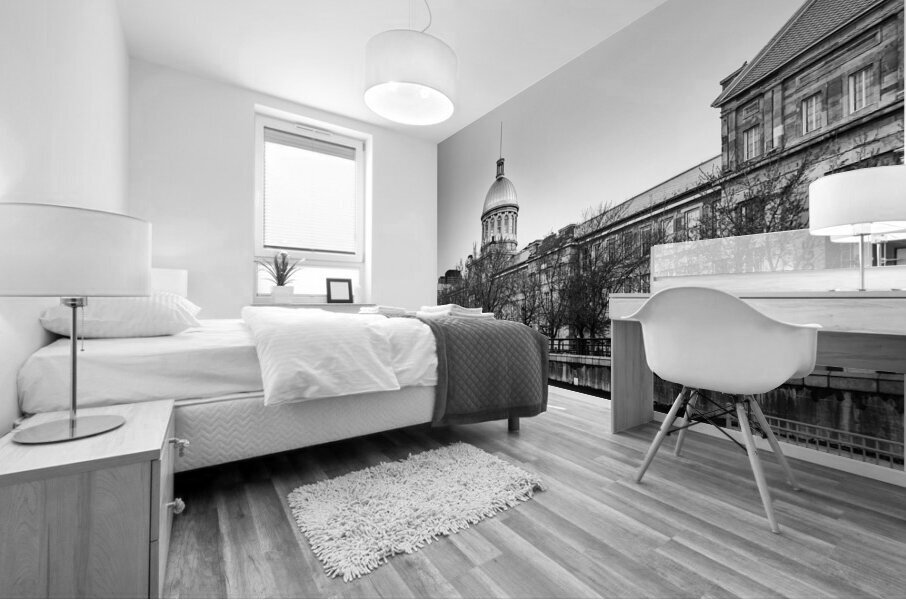 Marche Bonsecours Mural print
