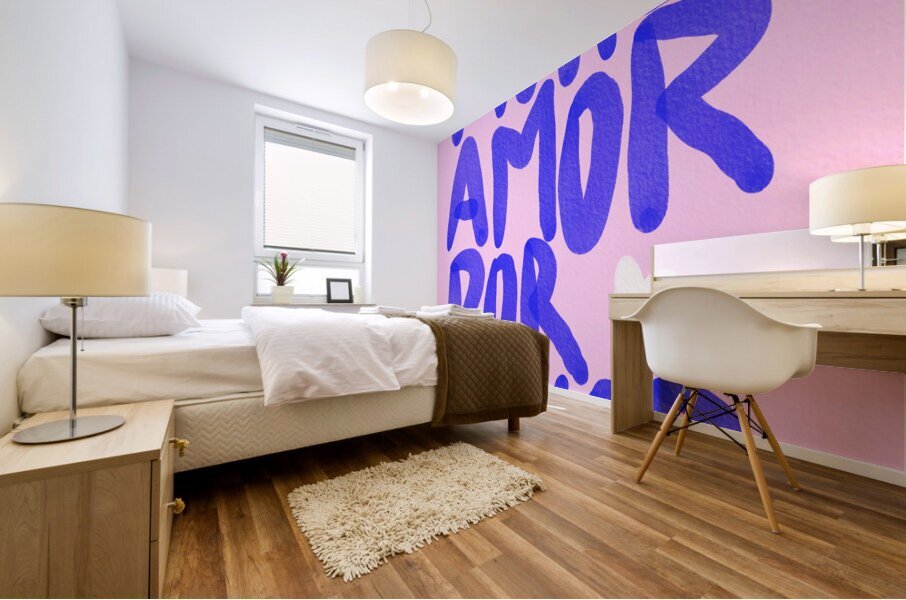 More Amor Por Favor Mural print