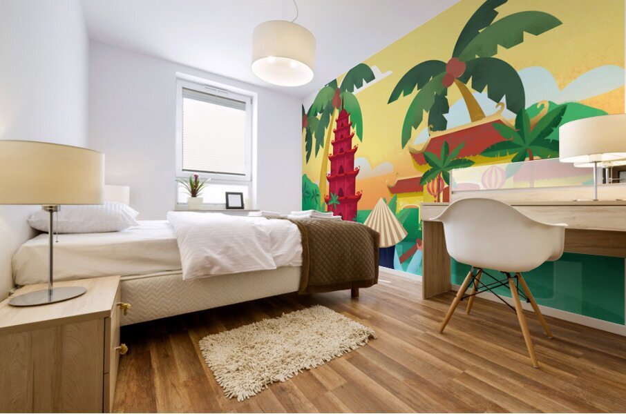 Vietnam Mural print