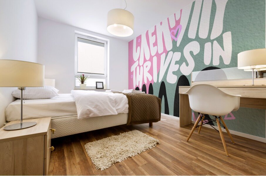 Creative Chaos Mural print
