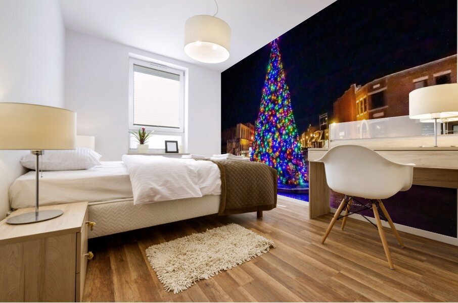Chirstmas In The Valley 1-Movie Theater Mural print