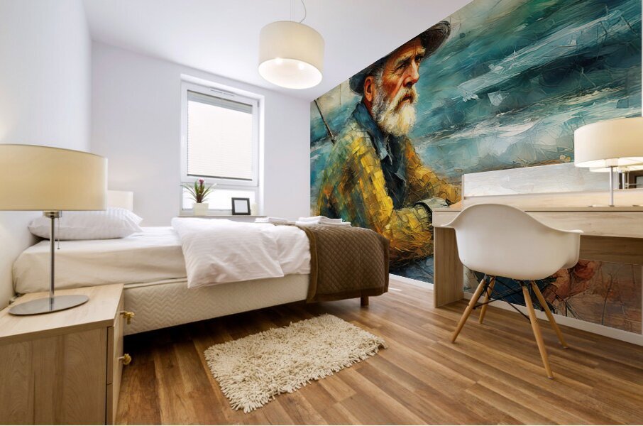 FISHERMAN  Mural print