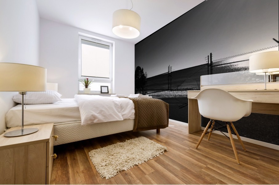 08_ SEA STRUCTURES_MALIBU GATE Mural print