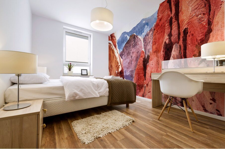 Red Rock Canyon - Nevada 05 Mural print