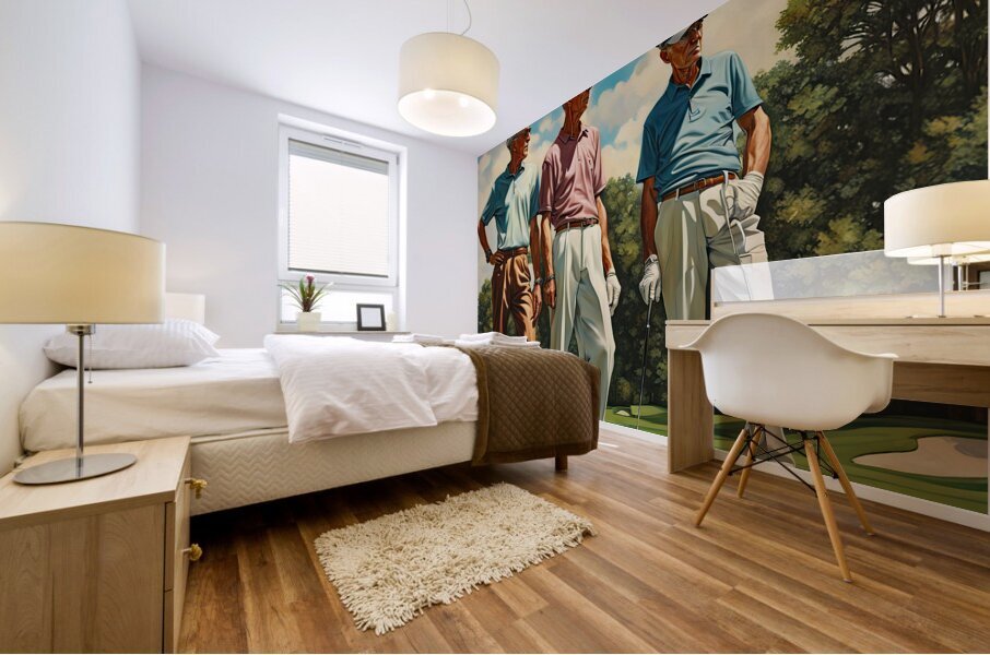 GOLFMIGOS Mural print