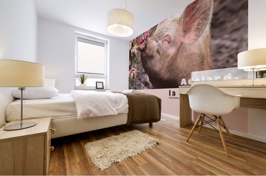 ADELARD LA PORKSTAR Mural print