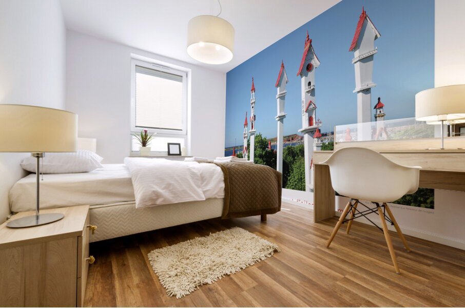 UN VOYAGE DANS LE NORD Mural print