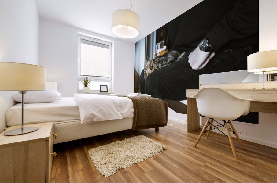 UN PEU BEAUCOUP PASSIONNEMENT Impression murale