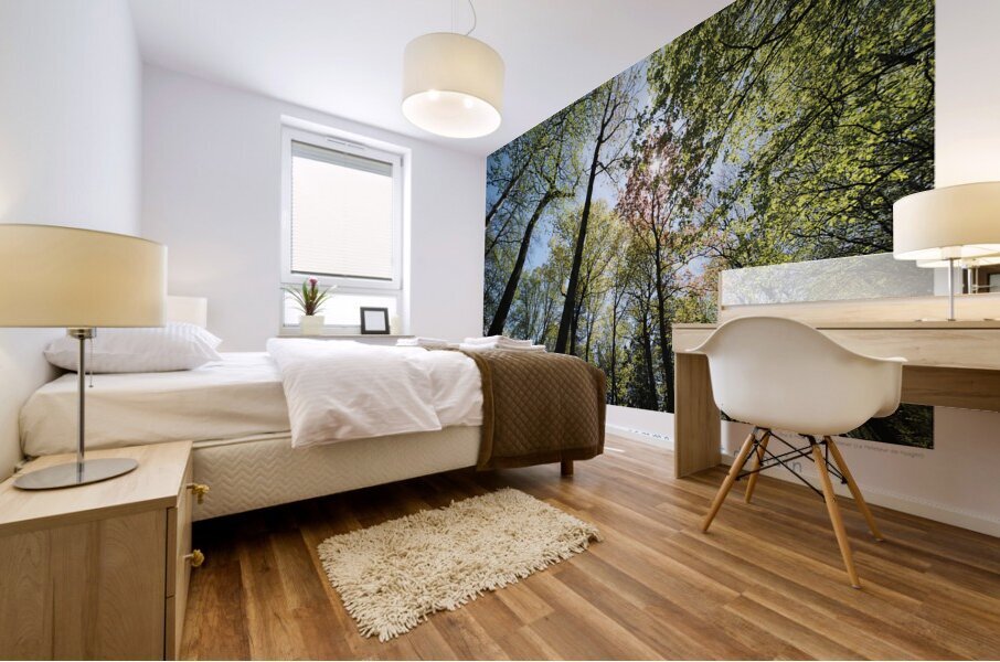 HETRE OU NE PAS Mural print