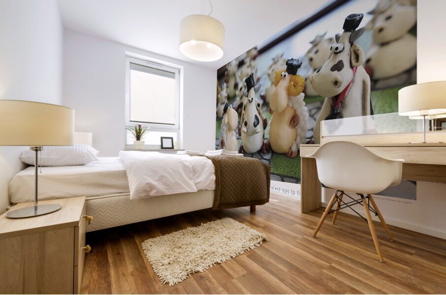 LE BRASSAGE D IDEES Mural print