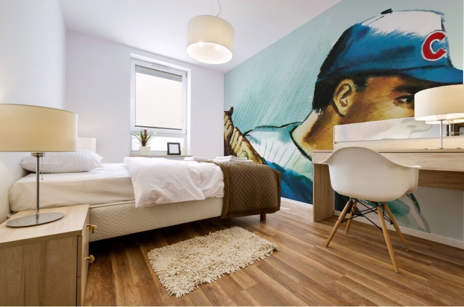 Chicago Cubs Throwback Art Mural print