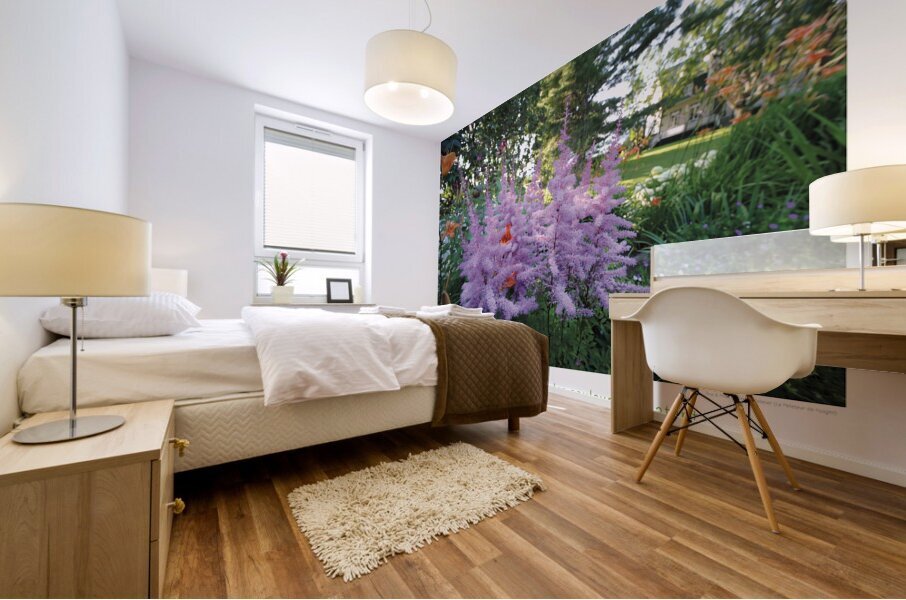 LES FLEURS D ARTIFICES Mural print