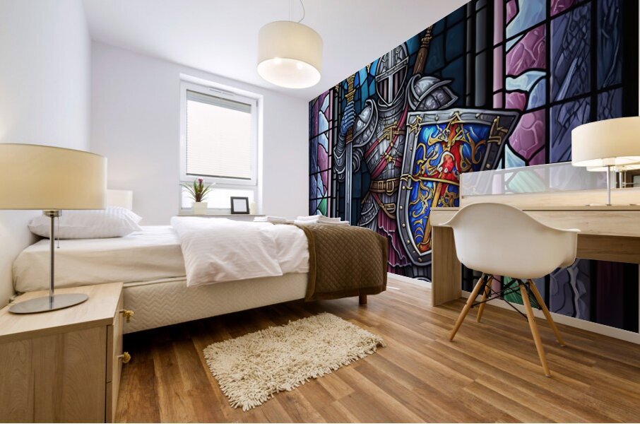 Knight In Shinning Armor Mural print