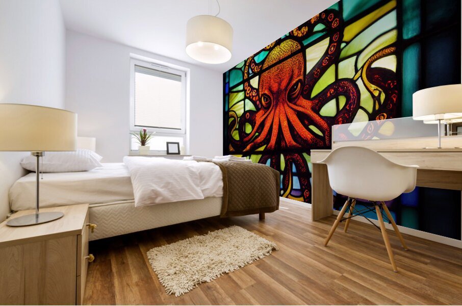 The Kracken Mural print