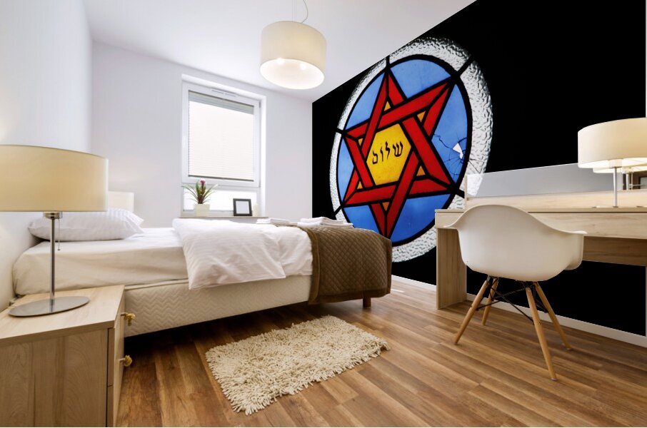 Jewish Star 2  Mural print