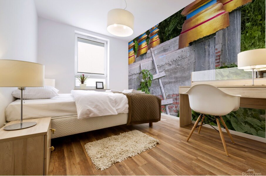 Glorious design dodgy execution Mural print