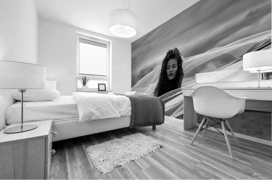 By the river 3 Mural print